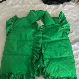 Green Puffer Jacket